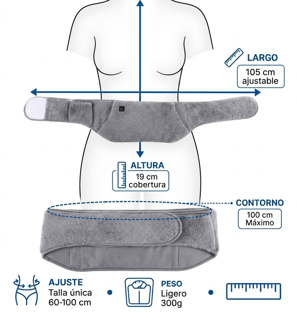 Cinturon Térmico - Colicos, Dolor lumbar